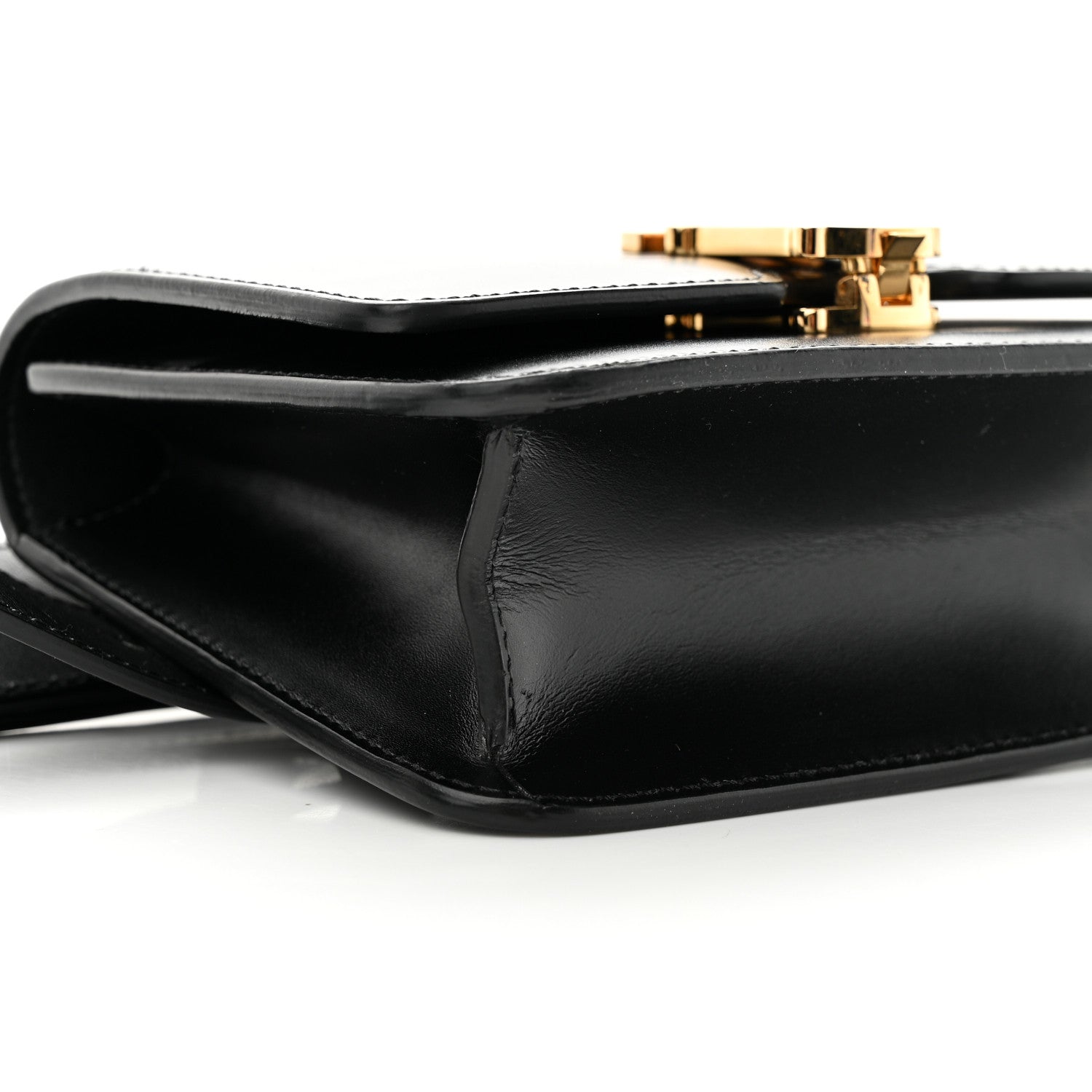 Burberry Calfskin TB Belt Bag Black 8 of 12