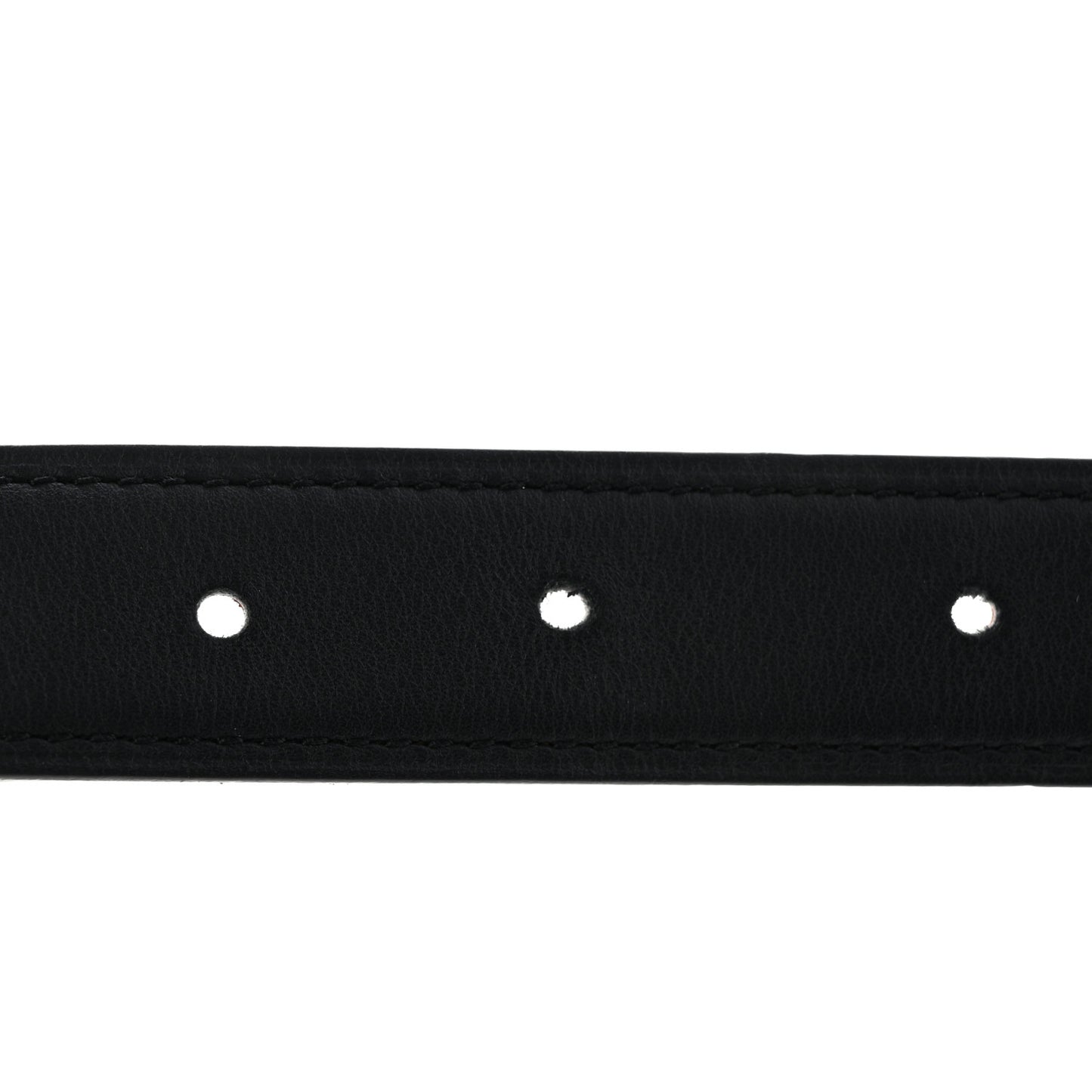 Swift Epsom 24mm Mini H Belt 85 34 Black Gold