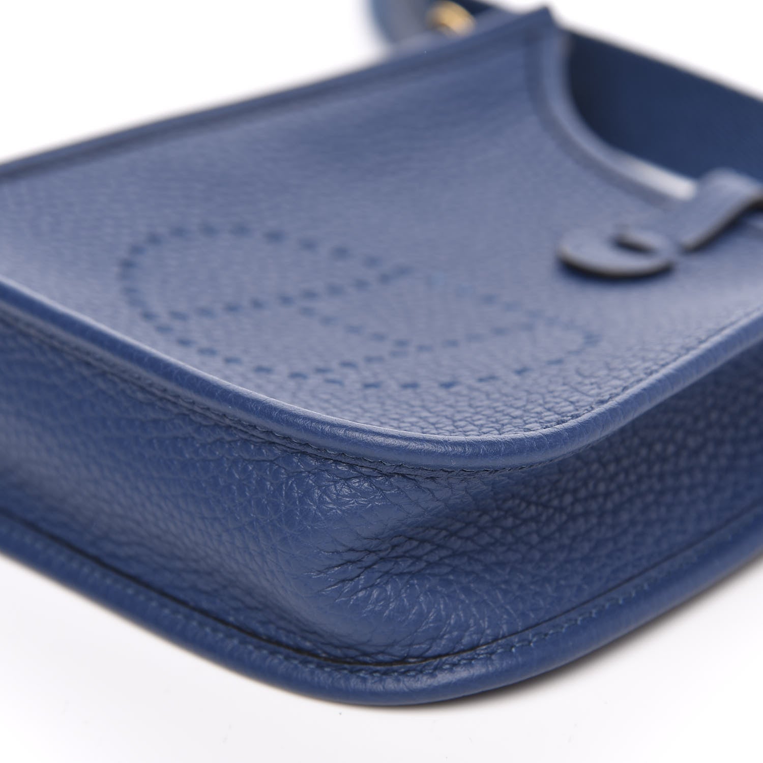 Hermes Taurillon Clemence Evelyne TPM Deep Bleu 8 of 11