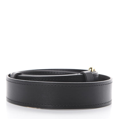 Louis Vuitton Calfskin Odeon PM Adjustable Shoulder Strap Black 2 of 2