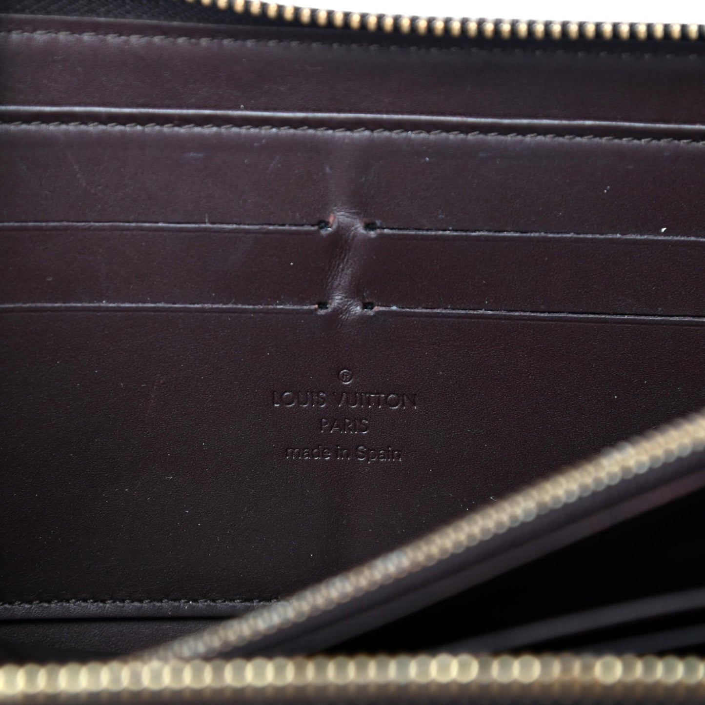 Vernis Zippy Wallet Amarante