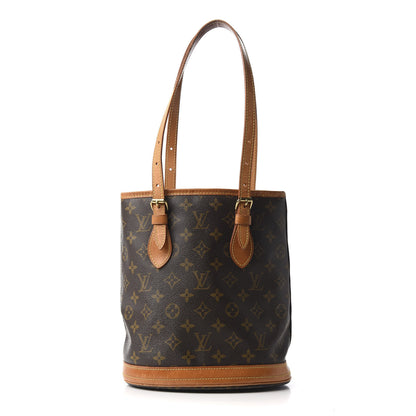 Louis Vuitton Monogram Petit Bucket 23 1 of 9