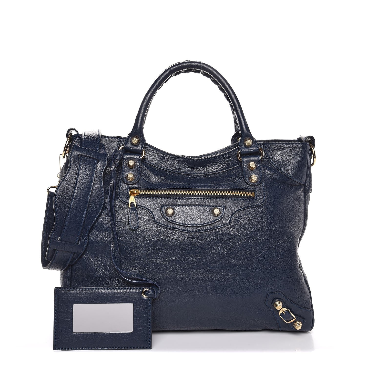 Balenciaga Agneau Giant 12 Gold Hardware Velo Bleu Obscur 1 of 8