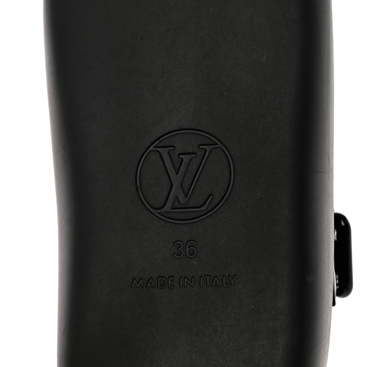 Louis Vuitton Monogram Sunbath Flat Mule Sandals 36 Black 6 of 8