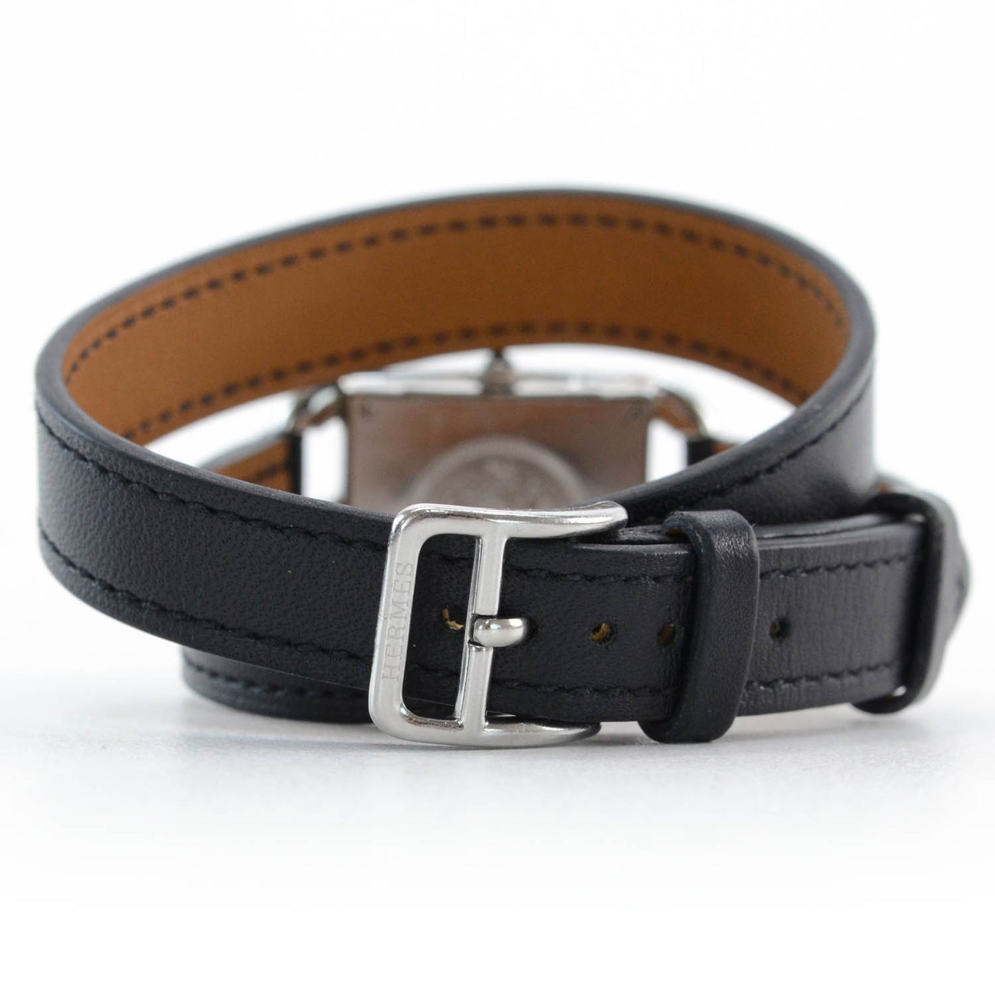 Stainless Steel Barenia 23mm Cape Cod Double Tour Quartz Watch Noir
