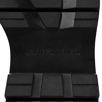 Bottega Veneta Calfskin The Tire Chelsea Boots 37 Sea Salt Black 6 of 10