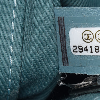Chanel Caviar Quilted Small Business Affinity Flap Light Blue 7 of 12