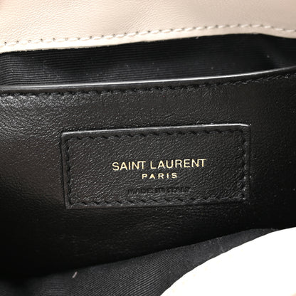 Saint Laurent Lambskin Quilted Monogram Mini Nolita Crema Soft 6 of 10
