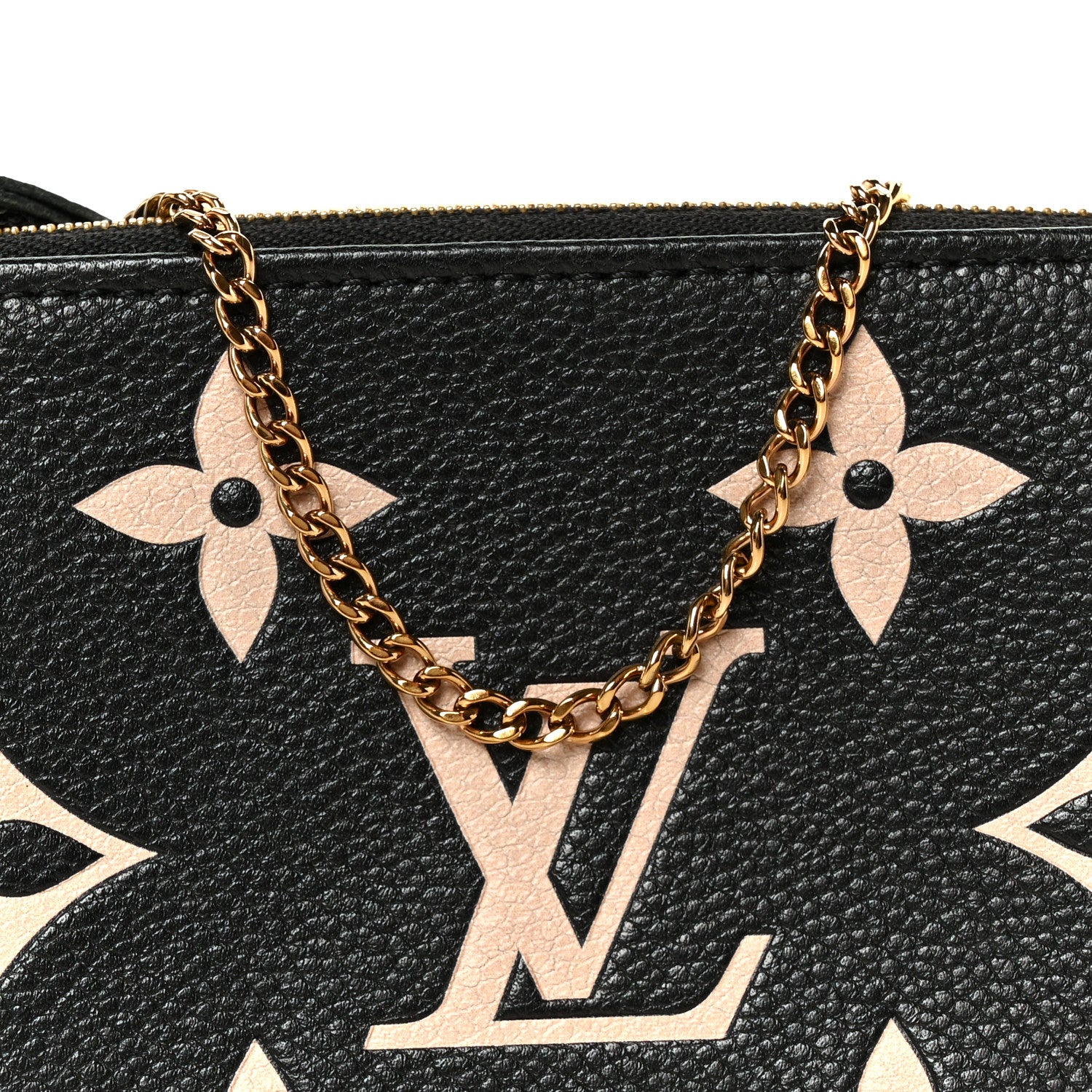 Louis Vuitton Empreinte Monogram Giant Mini Pochette Accessories Black 7 of 9
