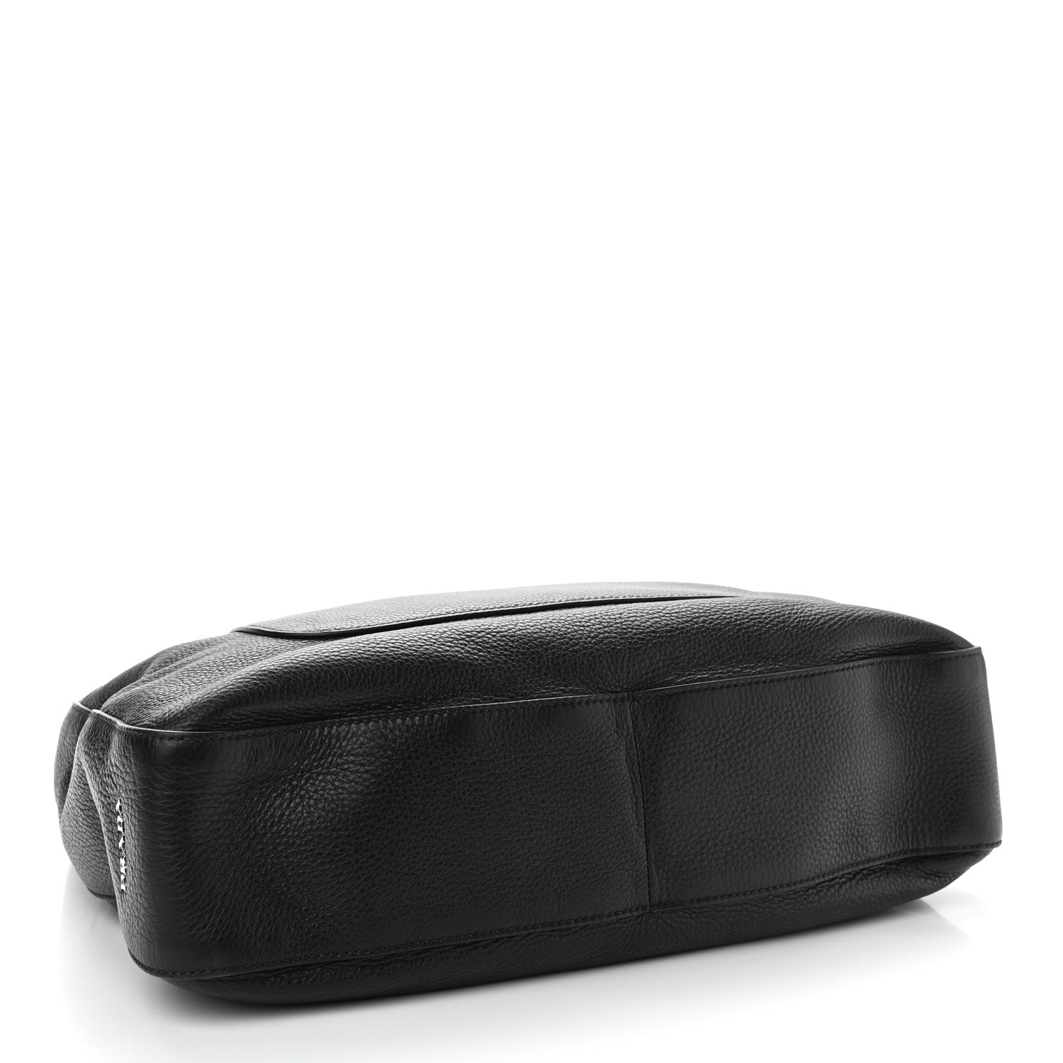 Prada Vitello Daino Medium Pocket Hobo Bag Black 4 of 10