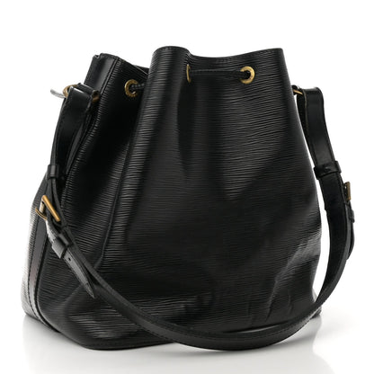 Louis Vuitton Epi Petit Noe Black 3 of 17