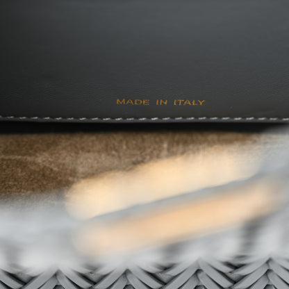Fendi Vitello King Shiny Nappa Intreccio Petite Peekaboo I SEE U Satchel Tempesta 7 of 11