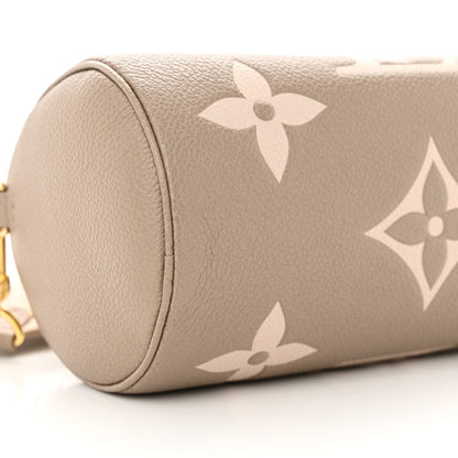 Louis Vuitton Empreinte Monogram Giant Papillon BB Tourterelle Cream 8 of 9