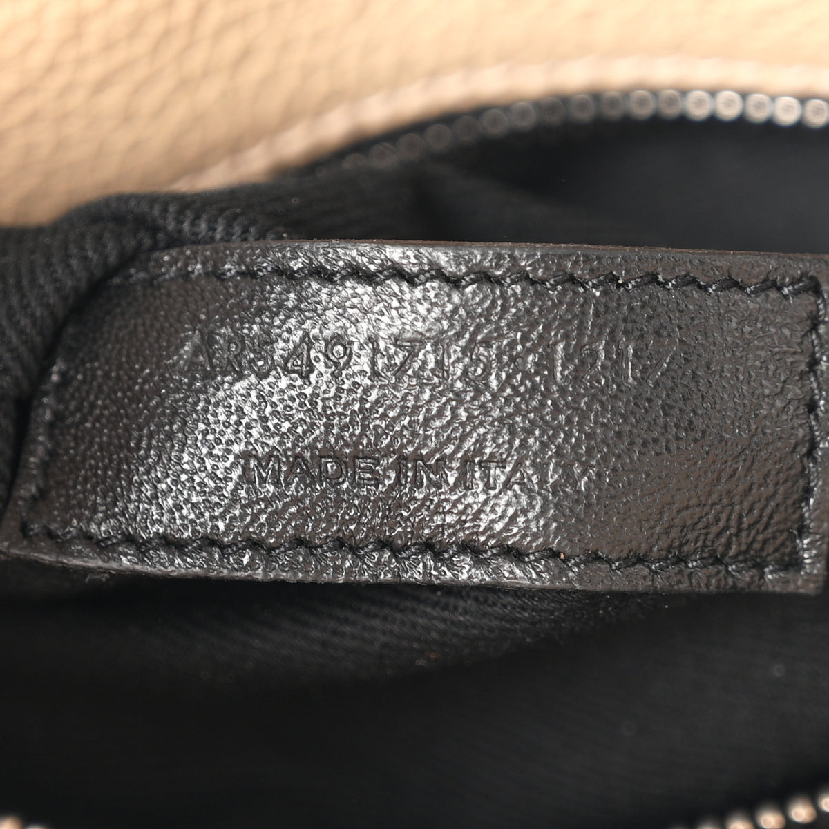 Saint Laurent Grained Calfskin Baby Sac De Jour Souple Dark Beige 7 of 10