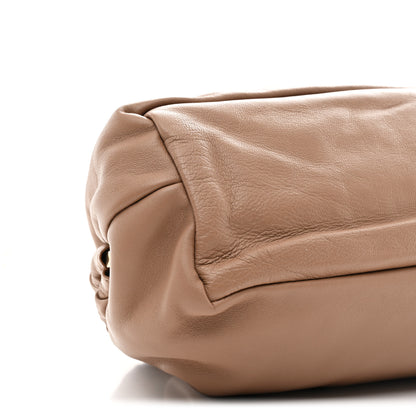 Mansur Gavriel Lambskin Cloud Clutch Biscotto 8 of 9