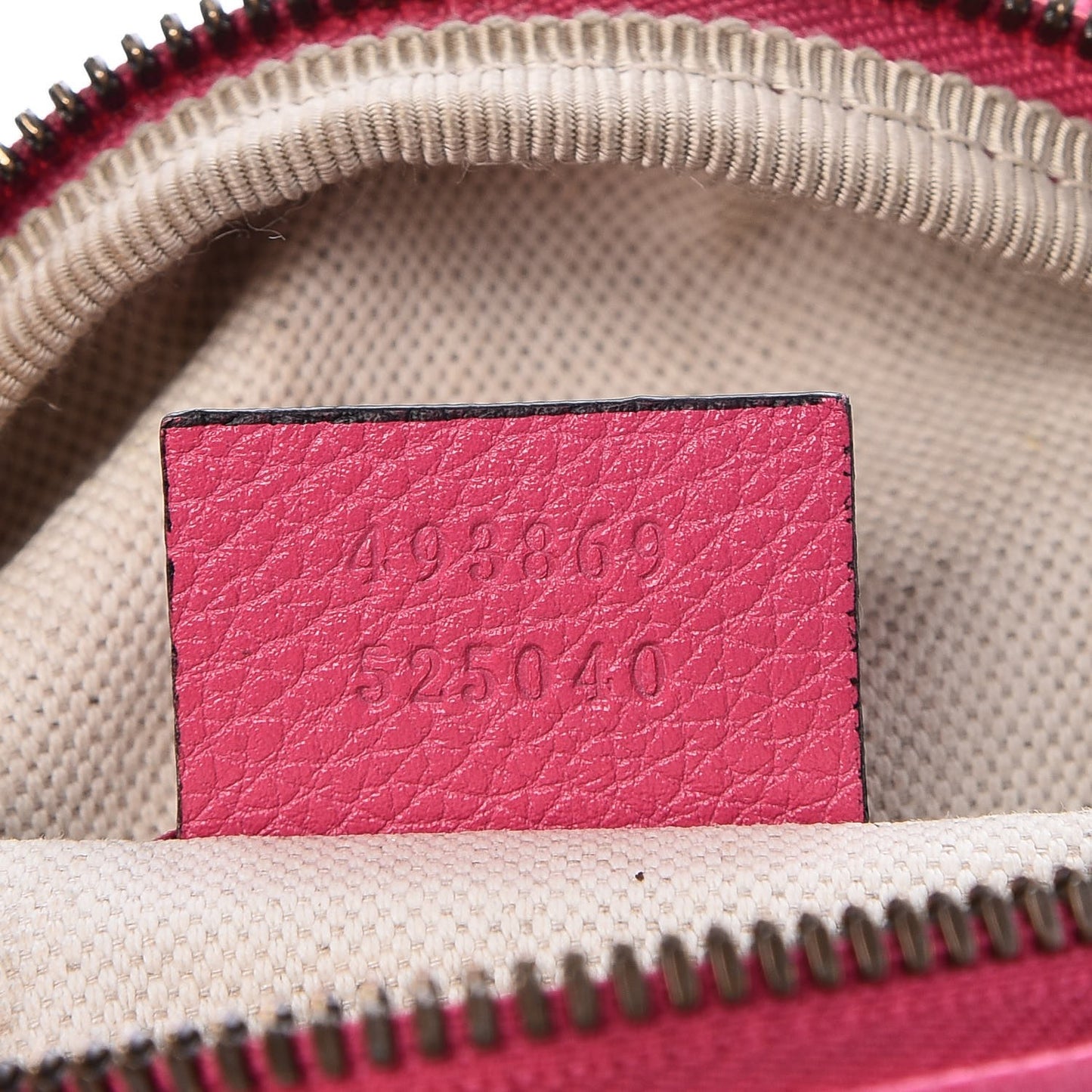 Grained Calfskin Logo Belt Bag Pink