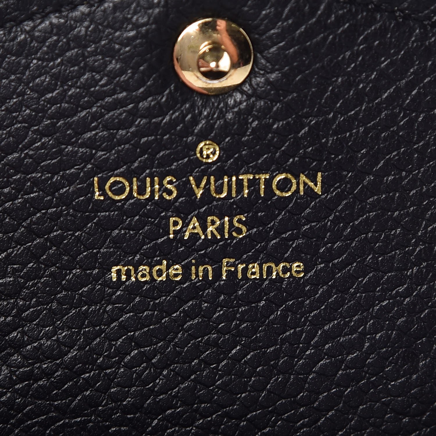 Louis Vuitton Empreinte Key Pouch Black 6 of 7