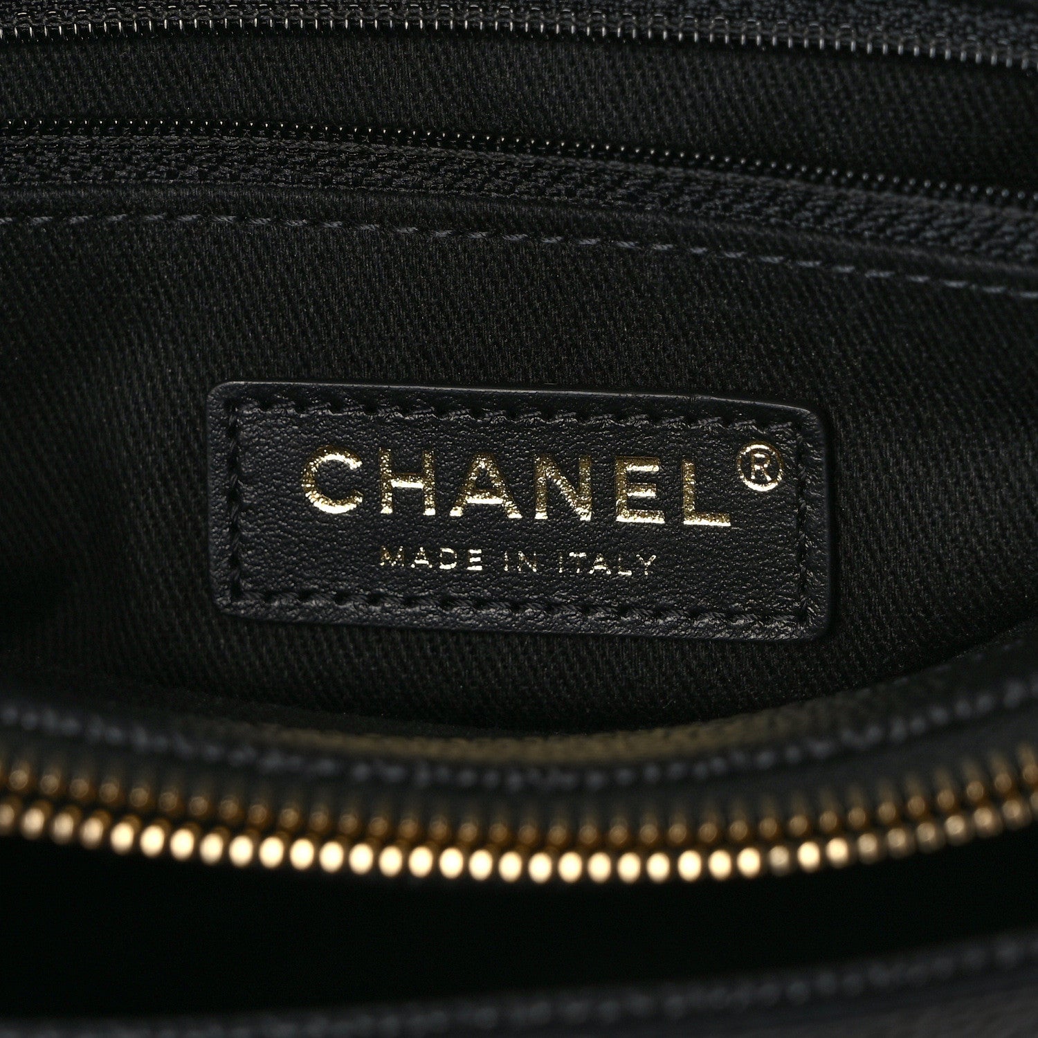 Chanel Grained Calfskin Stitched Flap Black 6 of 13