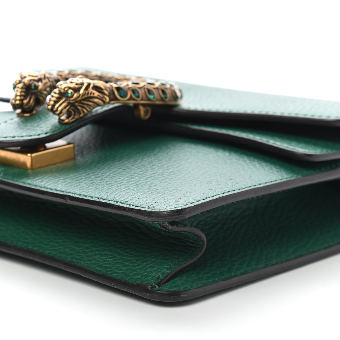 Calfskin Mini Dionysus Shoulder Bag Emerald