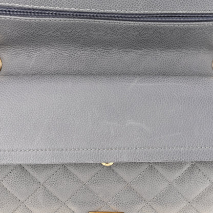 Chanel Caviar Quilted 2.55 Reissue 226 Flap Light Grey 12 of 13
