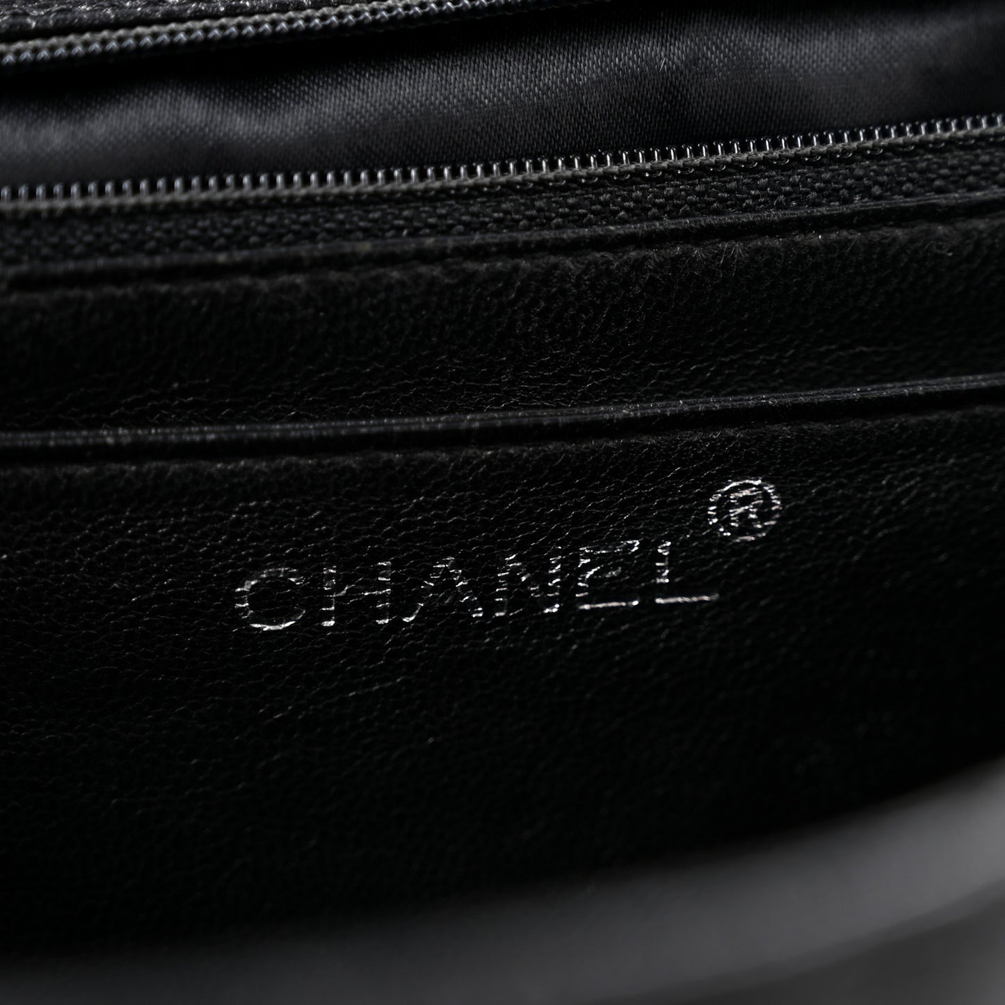 Caviar Quilted Jumbo Kelly Flap Black