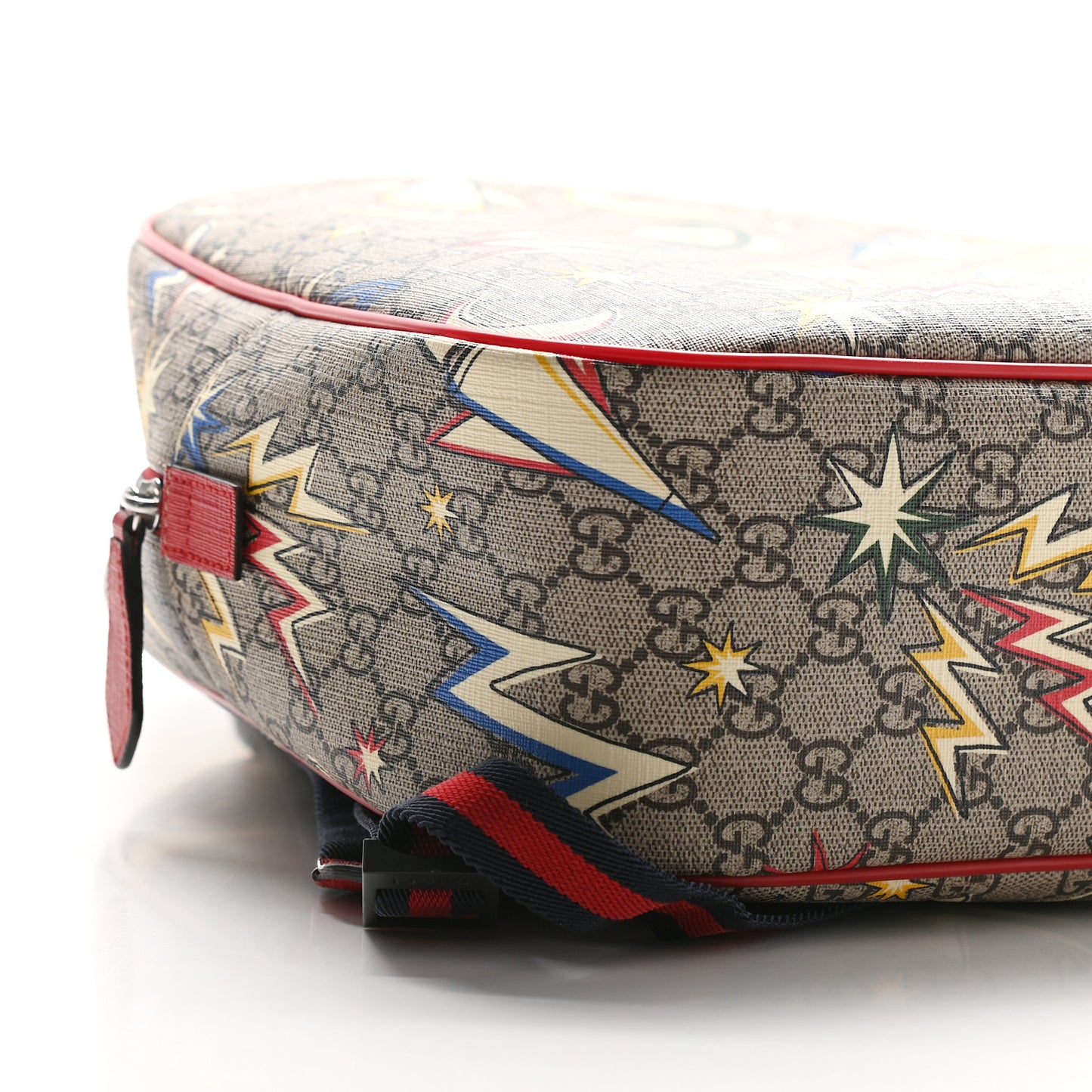 GG Supreme Monogram Space Web Childrens Dome Backpack Multicolor