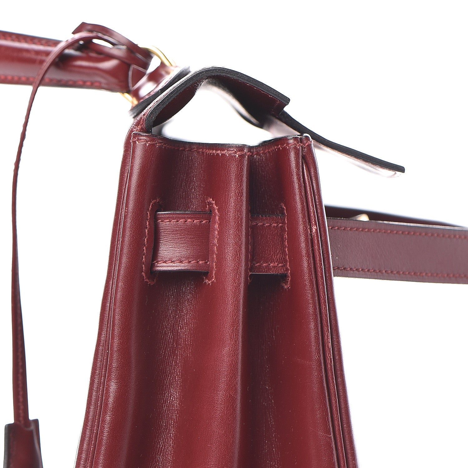 Hermes Box Kelly Retourne 32 Rouge H 34 of 38