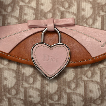Christian Dior Monogram Romantique Trotter Bag Rose 8 of 16