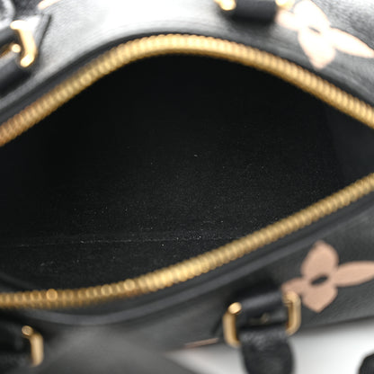 Louis Vuitton Empreinte Monogram Giant Papillon BB Black Beige 5 of 10