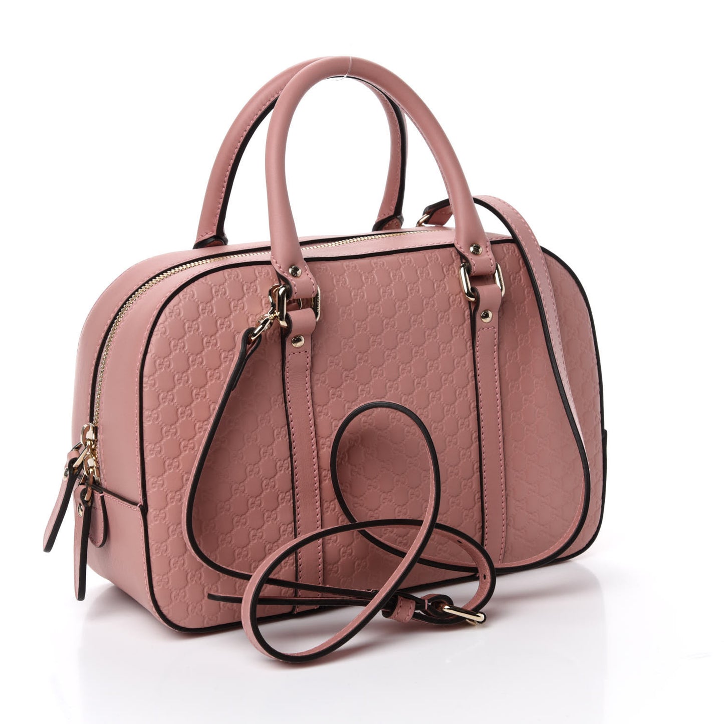 Soft Microguccissima Medium Crossbody Bag Soft Pink