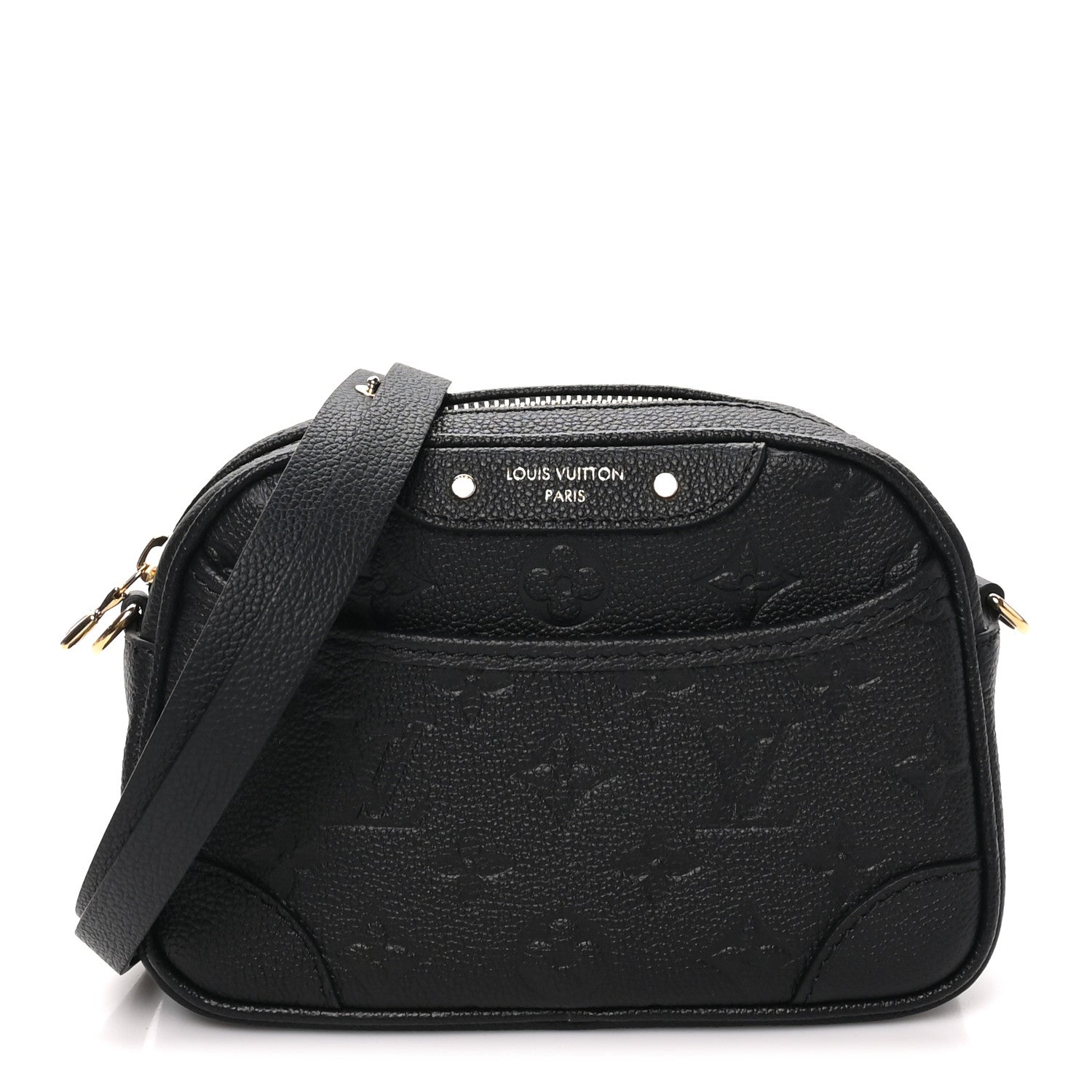 Louis Vuitton Empreinte Monogram Tiny Camera Bag Black 1 of 8