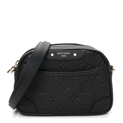 Louis Vuitton Empreinte Monogram Tiny Camera Bag Black 1 of 8