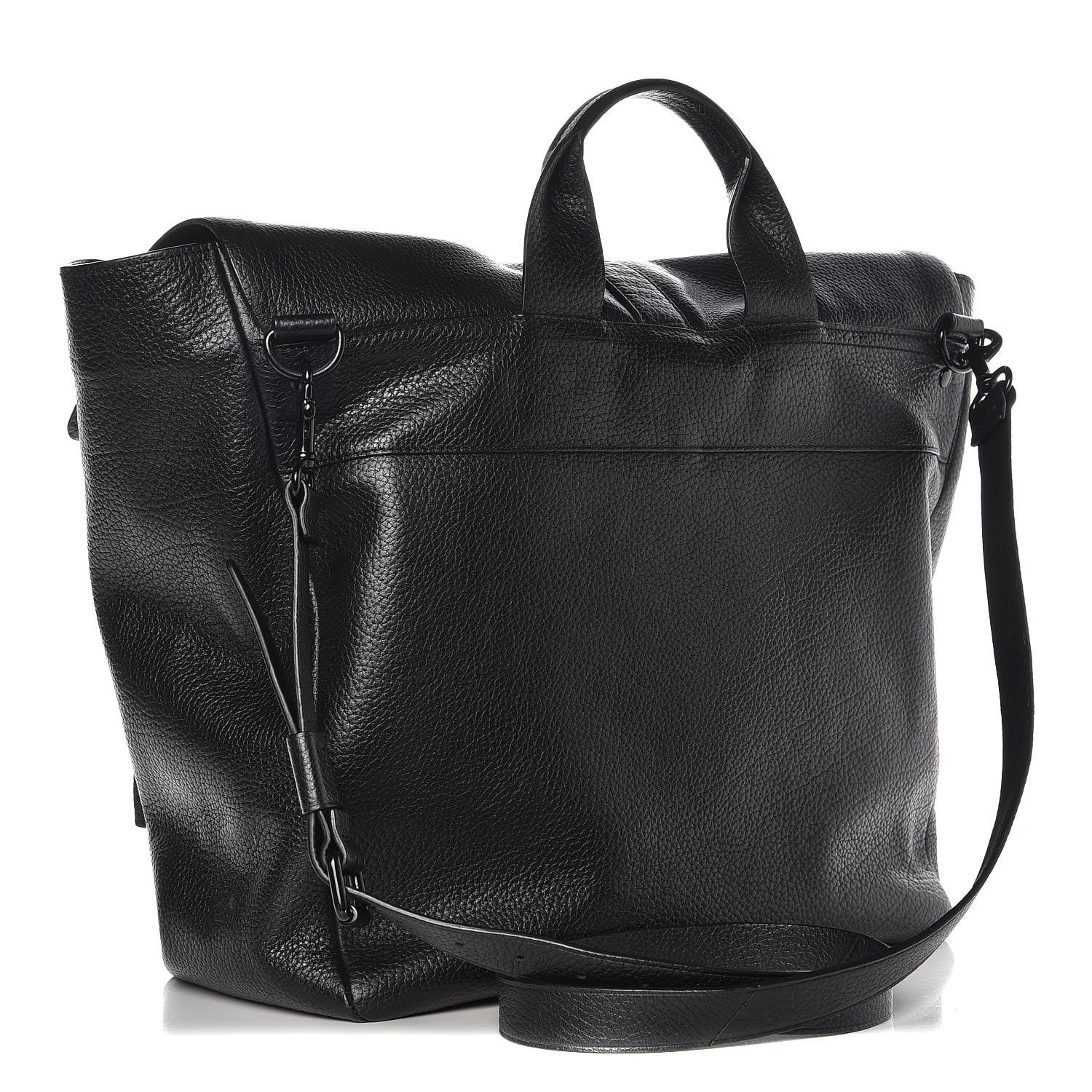 3.1 Phillip Lim 3.1 Grained Calfskin Journey Messenger Black 3 of 8