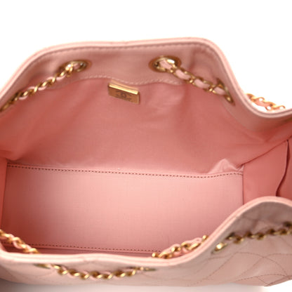 Chanel Caviar Quilted Mini Chanel 25 Handbag Light Pink 5 of 11