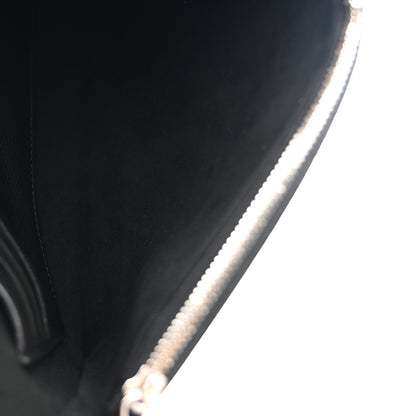 Louis Vuitton Soft Calfskin My Lockme Chain Pochette Black 8 of 17