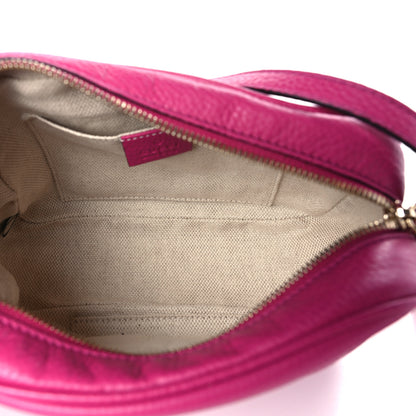 Gucci Cellarius Calfskin Small Soho Disco Bag Bright Bouganville 5 of 9