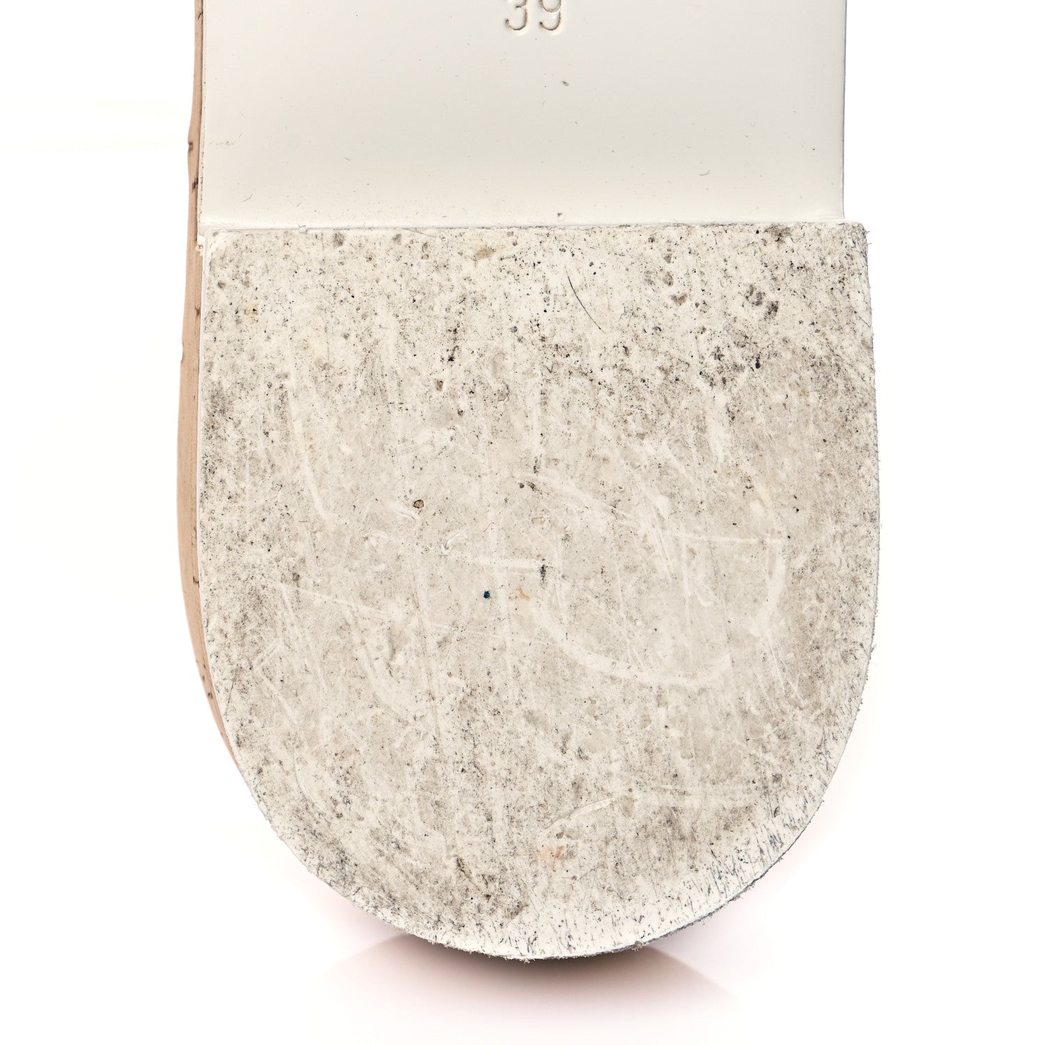 Chanel Tweed Cork Mule Sandal 39 Pink White 13 of 14