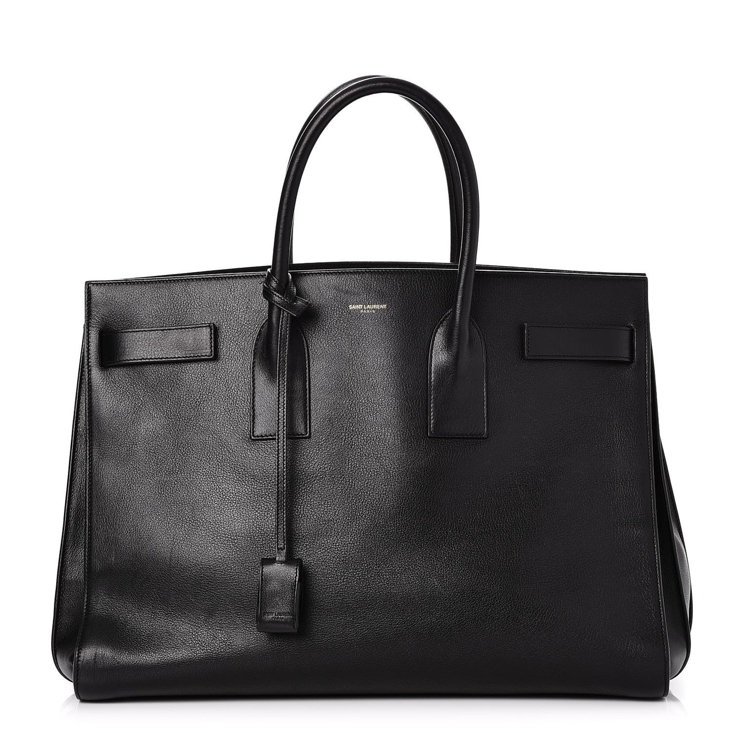 Calfskin Large Sac De Jour Carryall Black