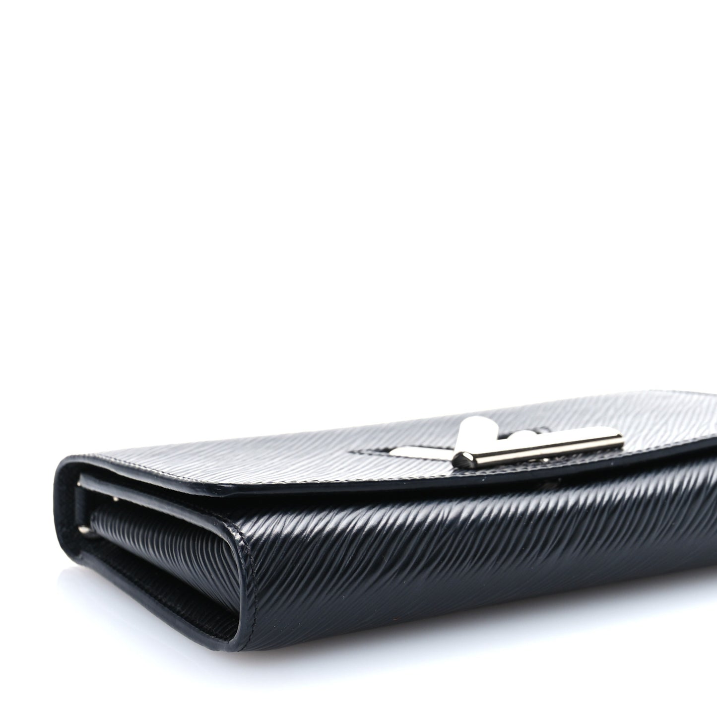 Epi Twist Chain Wallet Black