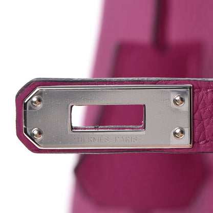 Hermes Togo Birkin 25 Rose Pourpre 18 of 37
