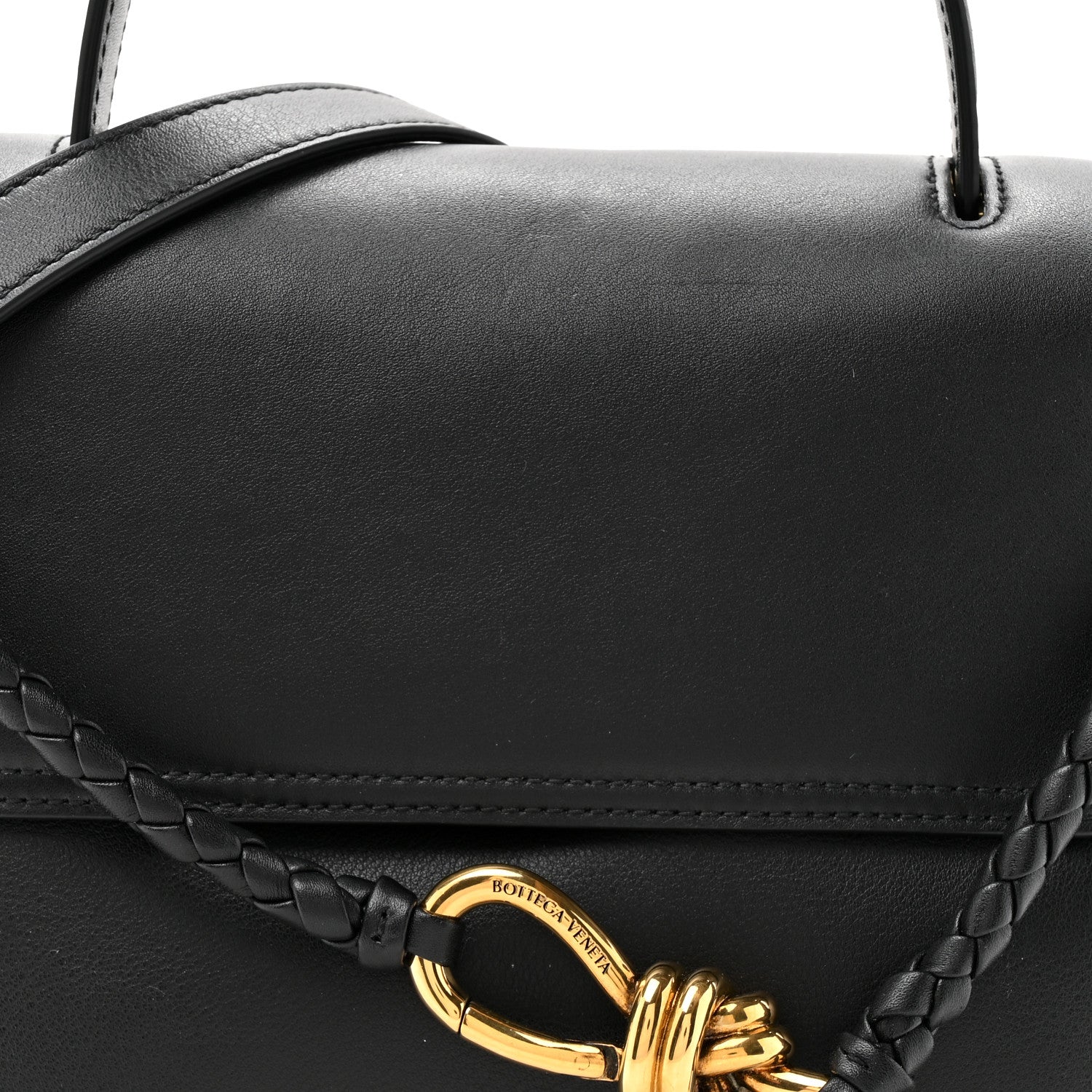 Bottega Veneta Silky Calfskin Small Ciao Ciao Black 7 of 9