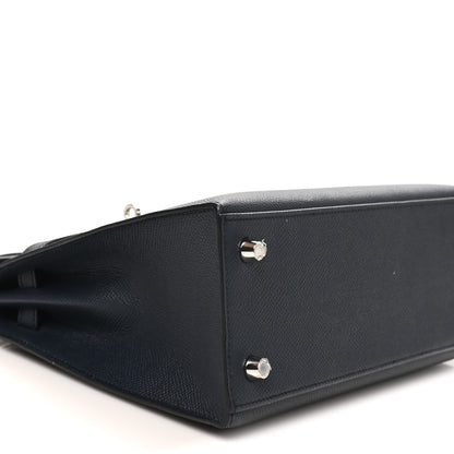Hermes Epsom Kelly Sellier 25 Bleu Nuit 9 of 10
