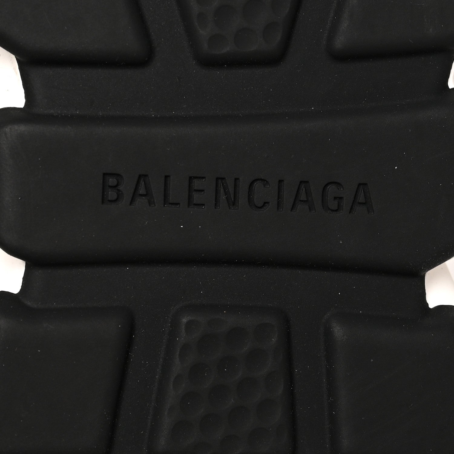 Balenciaga Neoprene Knit Womens Speed Sneakers 38 Black White 7 of 7