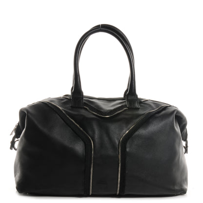 Saint Laurent Coated Lambskin Easy Y Rock Zip Tote Black 1 of 10