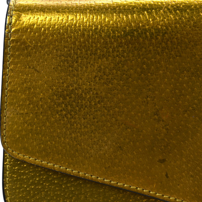 Gucci Metallic Calfskin Medium Dionysus Shoulder Bag Yellow 8 of 13