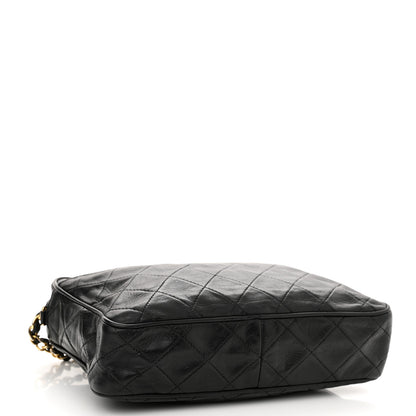 Chanel Lambskin Quilted Tassel Camera Case Black 3 of 10