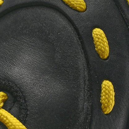 Bottega Veneta Calfskin Speedster Sneakers 43 Black Yellow 9 of 11