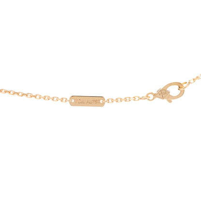Van Cleef & Arpels 18K Yellow Gold Black Onyx Vintage Alhambra Pendant Necklace 4 of 6