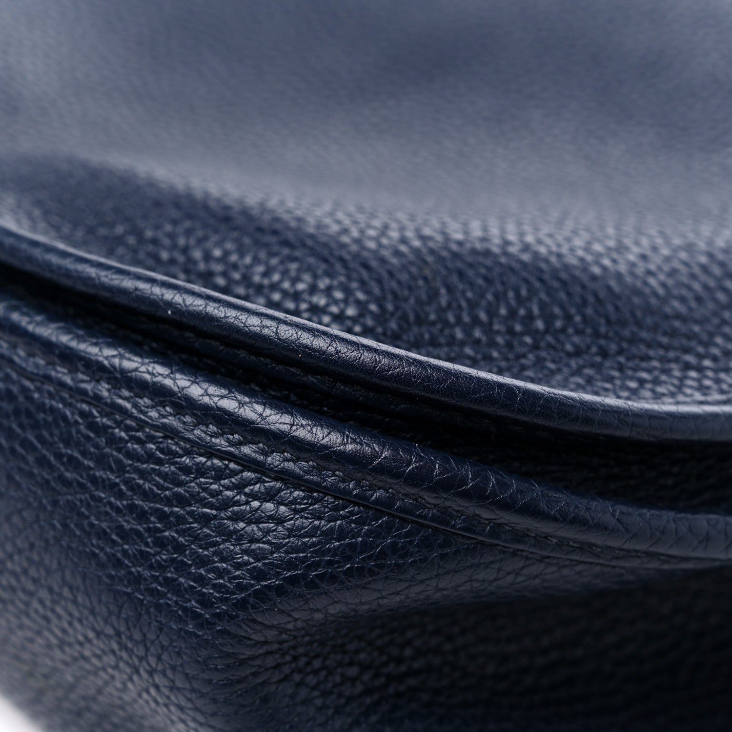 Hermes Taurillon Clemence Evelyne III GM Bleu Nuit 11 of 11