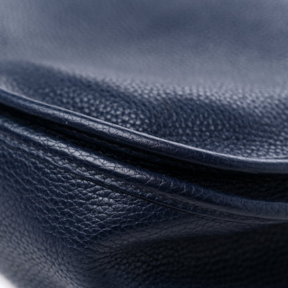 Hermes Taurillon Clemence Evelyne III GM Bleu Nuit 11 of 11